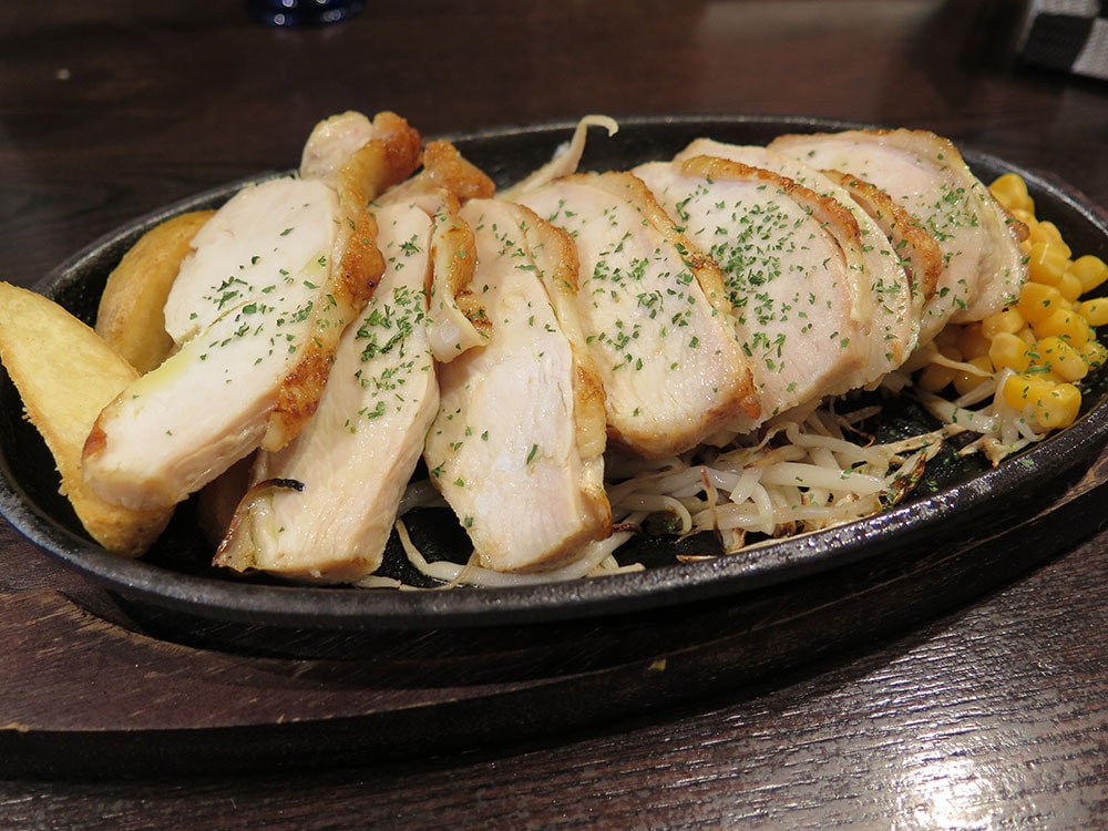 鶏ムネ肉ステーキ