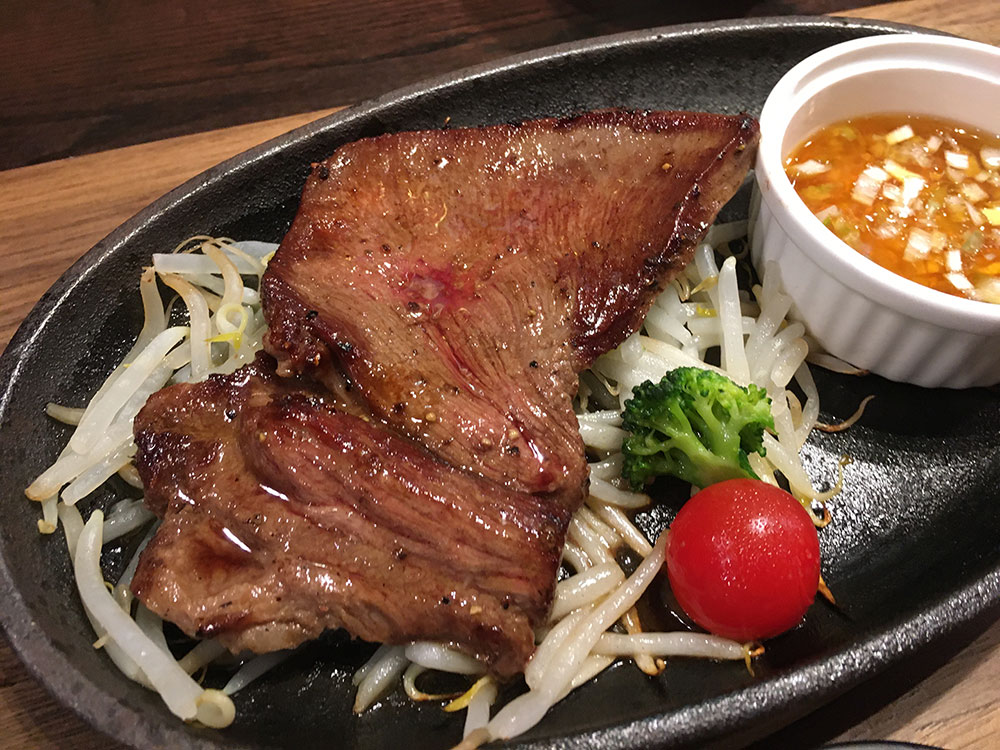 タン1本焼き定食